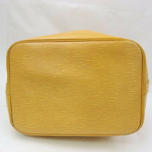 Louis Vuitton Noe M44009  Yellow Epi Shoulder Bag 11570 - Picture 4 of 9